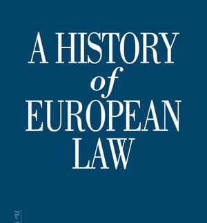 A History of European Law, ISBN-13: 978-1405152945