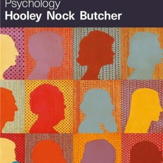 Abnormal Psychology 18th Edition by Jill M. Hooley, ISBN-13: 978-0135190906