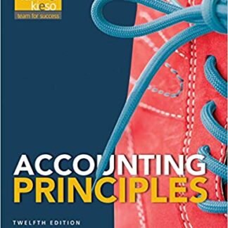 Accounting Principles 12th Edition by Jerry J. Weygandt,  ISBN-13: 978-1118875056