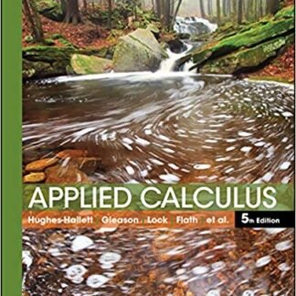 Applied Calculus 5th Edition, ISBN-13: 978-1118174920