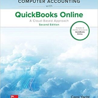 Computer Accounting with QuickBooks Online 2nd Edition, ISBN-13: 978-1260389500