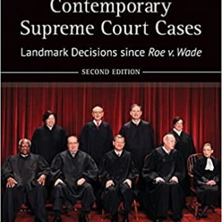 Contemporary Supreme Court Cases 2nd Edition [2 volumes], ISBN-13: 978-1440837128