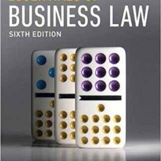 Essentials of Business Law 6th Edition by Ewan MacIntyre, ISBN-13: 978-1292147215