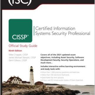 (ISC)2 CISSP Certified Information Systems Security Professional Official Study Guide 9th Edition, ISBN-13: 978-1119786238