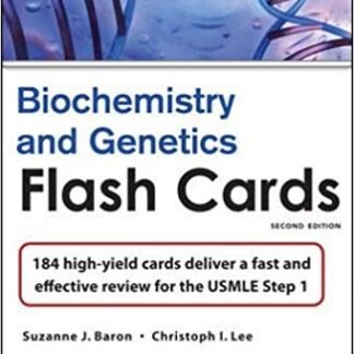 Lange Biochemistry and Genetics Flash Cards 2nd Edition, ISBN-13: 978-0071765800