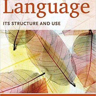 Language: Its Structure and Use 7th Edition, ISBN-13: 978-1285052458