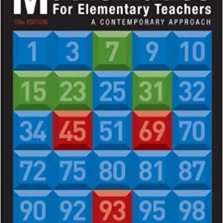 Mathematics for Elementary Teachers 10th Edition, ISBN-13: 978-1118457443