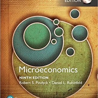Microeconomics, Global 9th Edition, ISBN-13: 978-1292213316