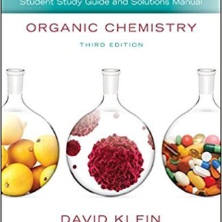 Organic Chemistry Student Solution Manual/Study Guide 3rd Edition, ISBN-13: 978-1119378693