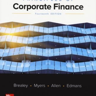 Principles of Corporate Finance 14th INTERNATIONAL Edition by Richard Brealey, ISBN-13: 978-1265074159